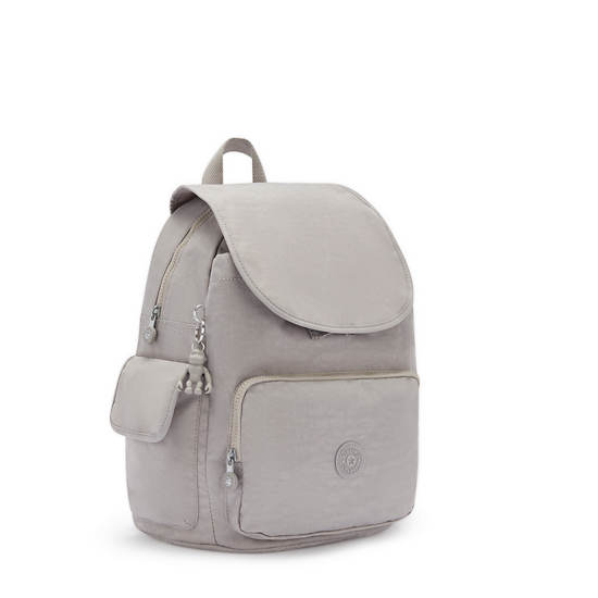 Kipling City Pack Backpacks Grey Gris | CA 1806SG